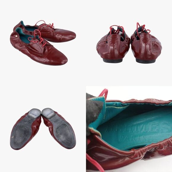 Hermes Oxford Red Patent - Picture 4 of 10